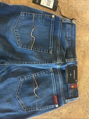 7 For All Mankind Women’s Boot Cut Jeans in Blue
